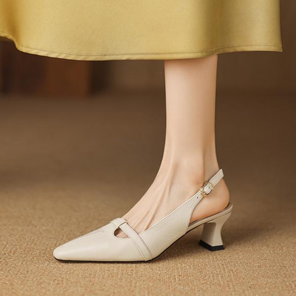 Handcrafted Premium Leather Women's Shoes: Elegance Redefined(Easn20183003)