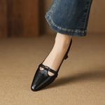 Handcrafted Premium Leather Women's Shoes: Elegance Redefined(Easn20183003)