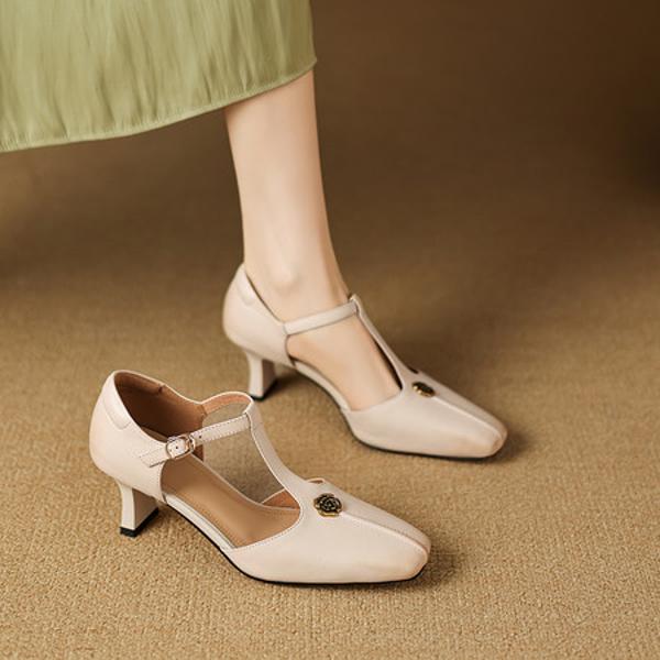 Exquisite Artisan Leather Women's Shoes: Elegance Redefined(Easn20183006)