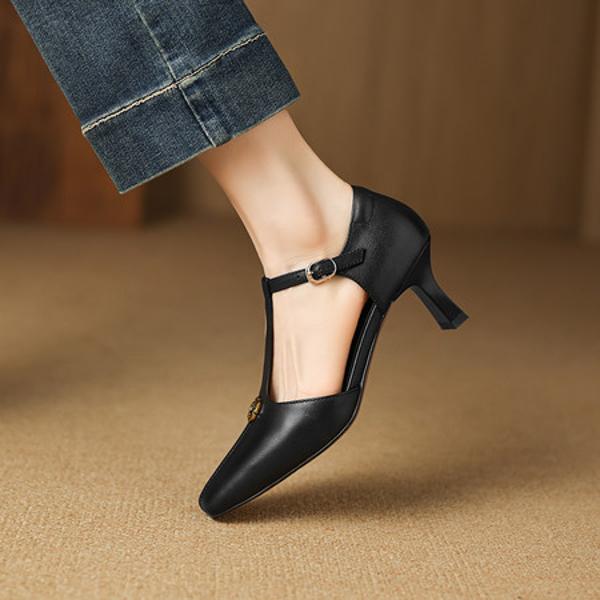 Exquisite Artisan Leather Women's Shoes: Elegance Redefined(Easn20183006)