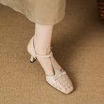 Handcrafted Genuine Leather Women's Shoes: Luxury Elegance(Easn20183010)