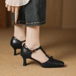 Handcrafted Genuine Leather Women's Shoes: Luxury Elegance(Easn20183010)