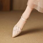 Handcrafted Luxury Leather Shoes for Elegant Women(Easn20183020)