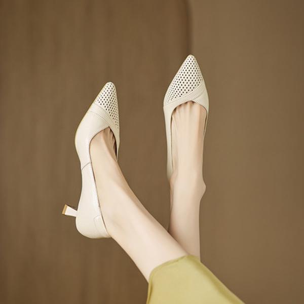 Exquisite Handcrafted Leather Women’s Shoes: Luxury and Elegance Redefined(Easn20183015)