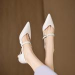 Exquisite Handcrafted Leather Women’s Shoes: Elegant, Luxurious Quality Artistry(Easn20183029)