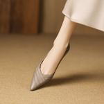 Luxurious Handcrafted Leather Women's Shoes - Elegance Redefined(Easn20183013)