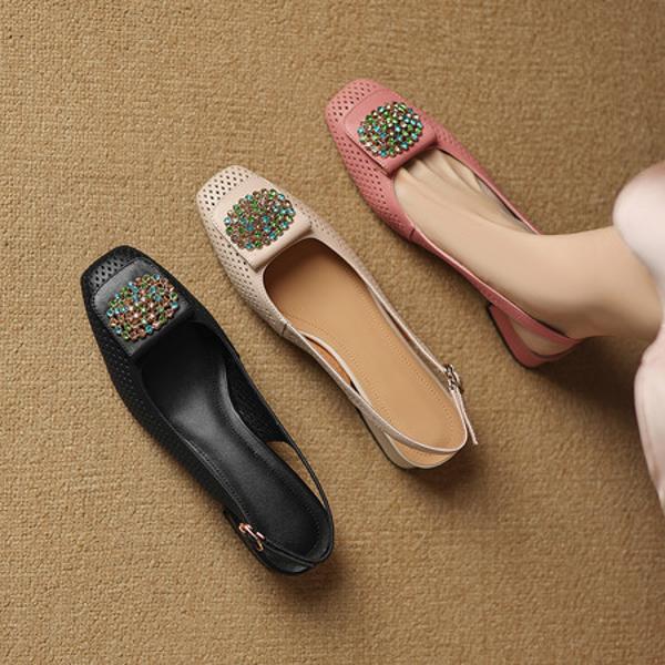 Exquisite Handmade Leather Women's Shoes: Elevate Elegance with Luxury Craftsmanship(Easn20183016)