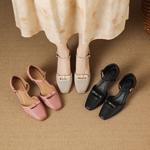 Handcrafted Leather Ladies' Shoes: Luxurious Elegance in Every Stitch(Easn20183011)