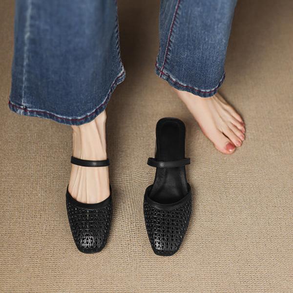 Luxurious Handcrafted Leather Women's Shoes: Timeless Elegance & Quality(Easn20183022)