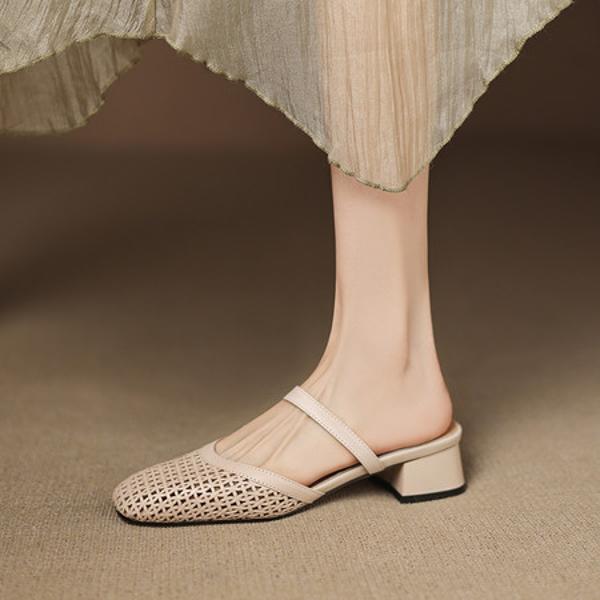 Luxurious Handcrafted Leather Women's Shoes: Timeless Elegance & Quality(Easn20183022)