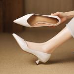 Handcrafted Luxury Leather Women's Shoes with Elegance(Easn20183025)