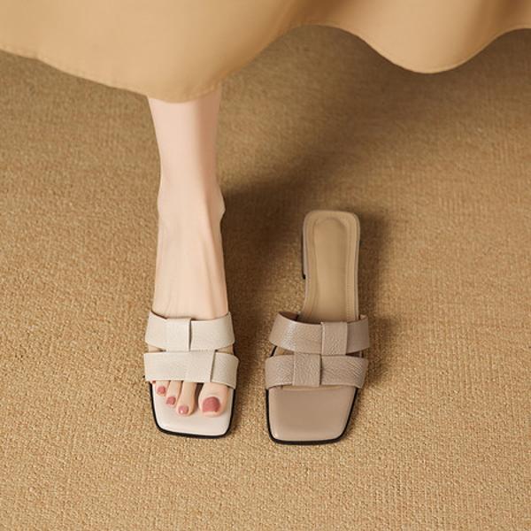 Exquisite Handcrafted Leather Women's Shoes: Luxury Meets Elegance(Easn20182721)