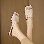 Elegance in Every Step: Handcrafted Premium Leather Women's Shoes(Easn20182731)