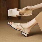 Elegance in Every Step: Handcrafted Premium Leather Women's Shoes(Easn20182731)