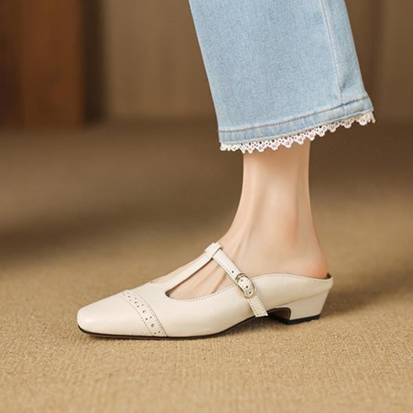 Handcrafted Genuine Leather Women's Shoes - Luxurious Elegance and Quality(Easn20182725)