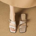 Elegant Handmade Leather Women’s Shoes: High-Quality Craftsmanship(Easn20182720)