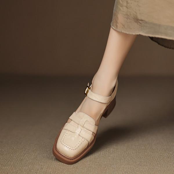 Luxurious Handmade Leather Shoes for Elegant Women(Easn20182736)