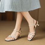 Handcrafted Genuine Leather Women's Shoes: Luxury, Elegance, Artistry(Easn20182739)