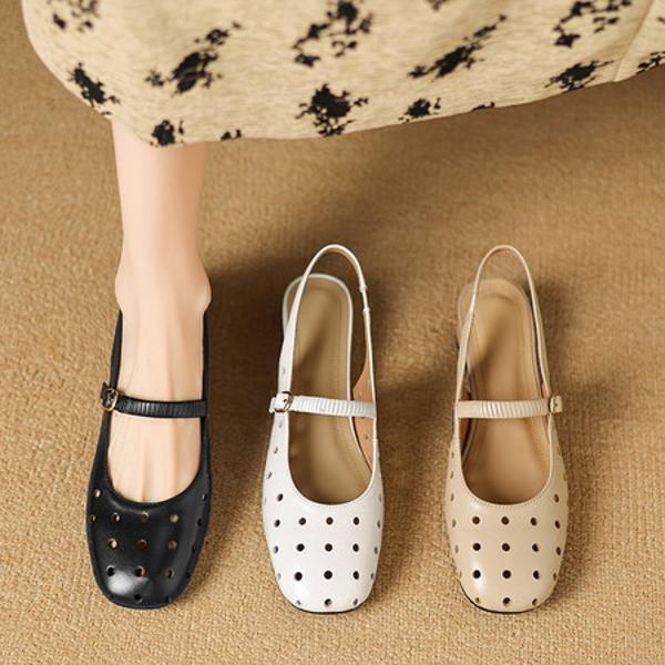 Exquisite Handmade Leather Women’s Shoes: Elegance Meets Luxury Craftsmanship(Easn20182727)