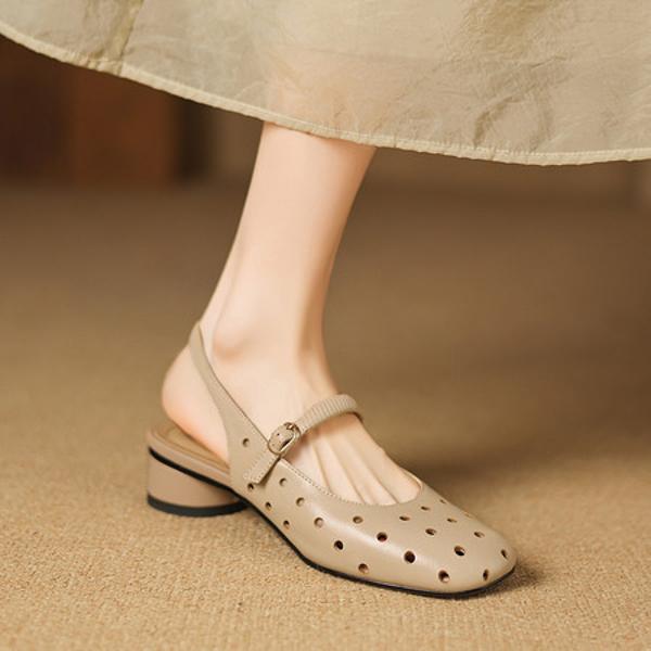 Exquisite Handmade Leather Women’s Shoes: Elegance Meets Luxury Craftsmanship(Easn20182727)