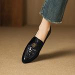 Exquisite Handcrafted Leather Women's Shoes: Luxury & Elegance(Easn20182758)