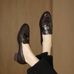 Exquisite Handcrafted Leather Women's Shoes: Luxury & Elegance(Easn20182758)