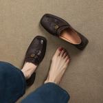 Exquisite Handcrafted Leather Women's Shoes: Elegance Meets Luxury(Easn20182762)