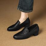 Handcrafted Genuine Leather Women’s Shoes: Elegance & Quality(Easn20182761)