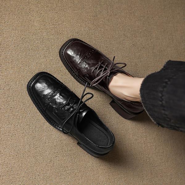 Handcrafted Leather Women's Shoes: Elegance and Luxury(Easn20182763)