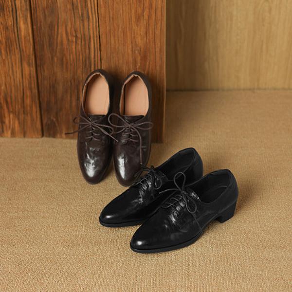 Handcrafted Leather Women's Shoes: Luxury, Elegance, and Quality.(Easn20182759)