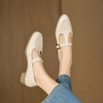 Handcrafted Luxury Leather Shoes for Elegant Women(Easn20182760)