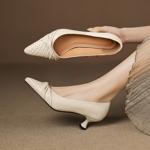 Handcrafted Luxury Leather Women's Shoes - Elegance Redefined(Easn20182767)