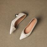 Handcrafted Luxury Leather Women's Shoes - Elegance Redefined(Easn20182767)