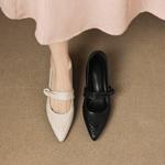 Handcrafted Luxury Leather Women's Shoes: Elevate Your Elegance(Easn20182771)