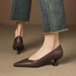 Handcrafted Luxury Leather Women's Shoes: Unmatched Quality and Elegant Craftsmanship(Easn20182766)