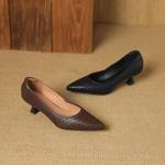 Elegant Handcrafted Genuine Leather Women’s Shoes(Easn20182772)