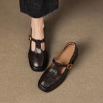 Exquisite Handcrafted Leather Women’s Shoes - Luxurious Elegance Redefined(Easn20182778)