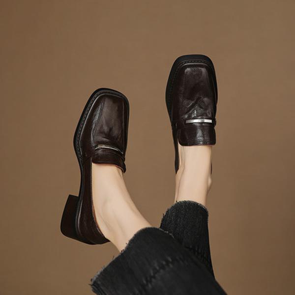 Exquisite Handcrafted Leather Shoes for Elegant Women(Easn20182777)