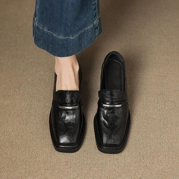 Exquisite Handcrafted Leather Shoes for Elegant Women(Easn20182777)