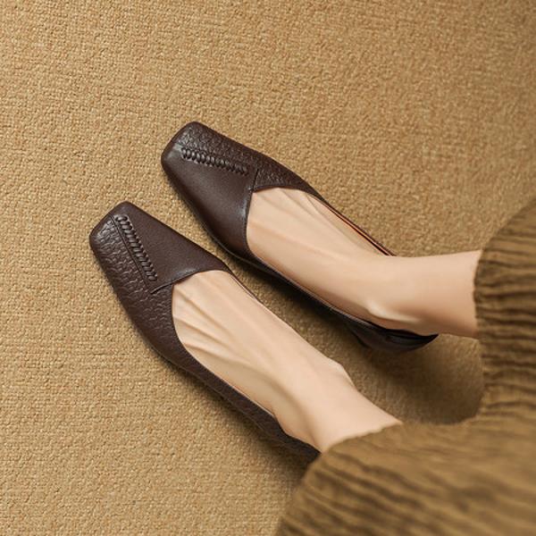 Exquisite Handcrafted Leather Shoes for Elegant Women(Easn20182780)