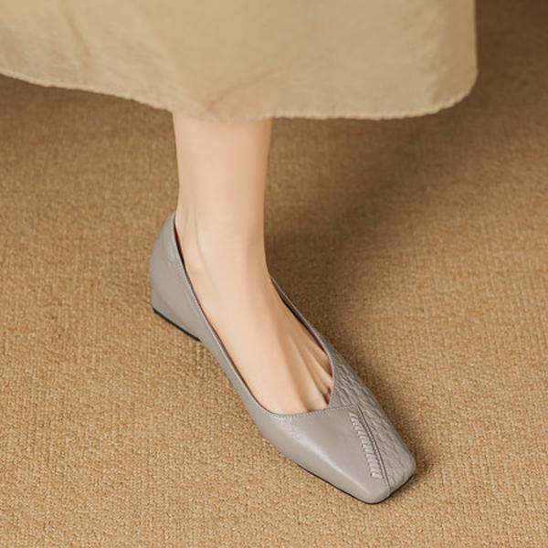 Exquisite Handcrafted Leather Shoes for Elegant Women(Easn20182780)