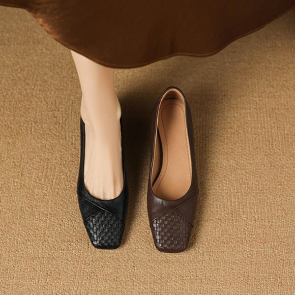 Exquisite Handcrafted Genuine Leather Women's Shoes for the Elegant Woman(Easn20182785)