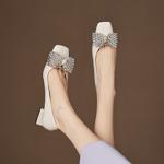 Exquisite Handcrafted Leather Shoes for Elegant Women(Easn20182786)