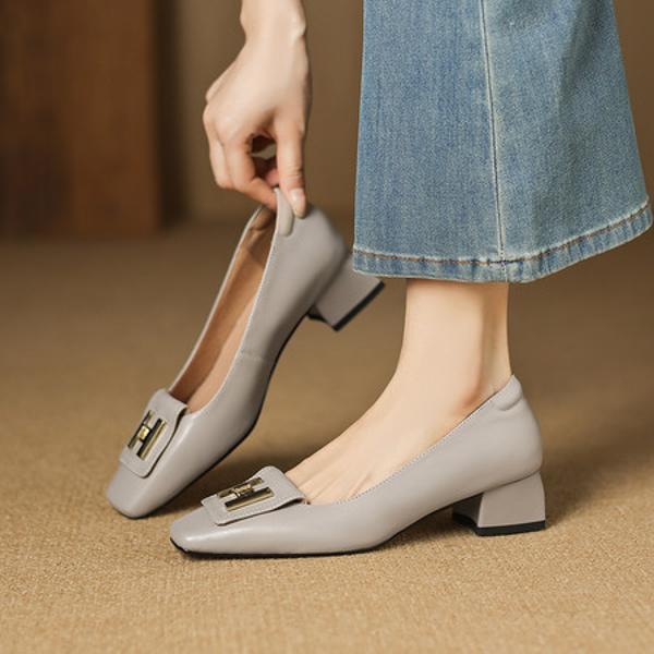 Handcrafted Luxury Leather Women's Shoes: Exquisite Artistry & Timeless Elegance(Easn20182783)