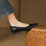 Handcrafted Genuine Leather Women's Shoes: Luxury, Elegance, and Quality(Easn20182796)