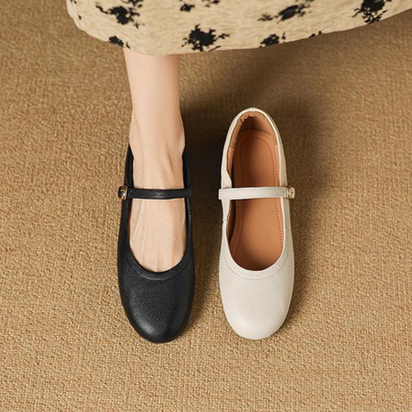 Exquisite Handcrafted Leather Women's Shoes: Luxurious Elegance Unearthed(Easn20182793)