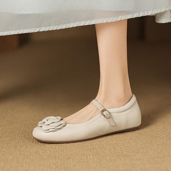 Handcrafted Luxury Leather Women’s Shoes: Elegance in Every Stitch(Easn20182795)