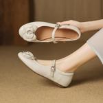 Handcrafted Luxury Leather Women’s Shoes: Elegance in Every Stitch(Easn20182795)