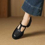 Luxury Handcrafted Leather Women’s Shoes - Quality & Elegance(Easn20182791)