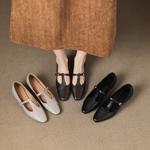 Exquisite Handmade Leather Women's Shoes for Elegance(Easn20182817)